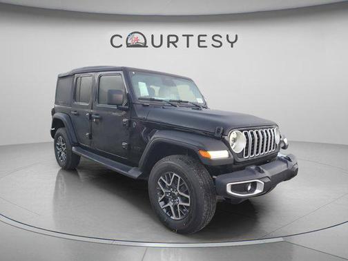 Black Clearcoat 2026 Jeep Wrangler 4-Door Sahara 4x4