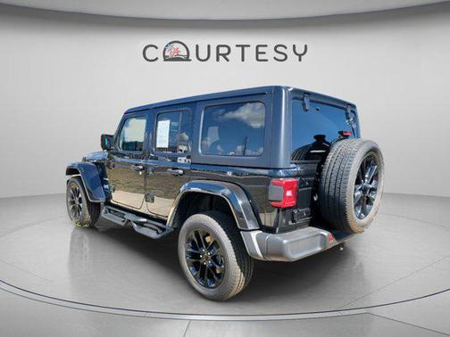 Black Clearcoat 2023 Jeep Wrangler 4xe Sahara