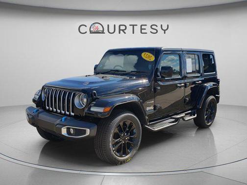 Black Clearcoat 2023 Jeep Wrangler 4xe Sahara