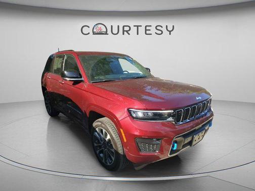 Velvet Red Pearlcoat 2024 Jeep Grand Cherokee 4xe Overland