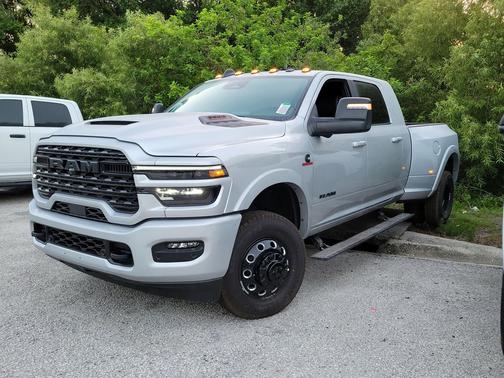 Silver Zynith 2026 RAM 3500 Limited Mega Cab 4x4 6'4' Box