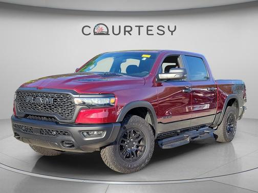 Delmonico Red Pearlcoat 2025 RAM 1500 Rebel