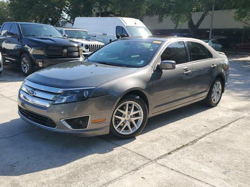 Black 2012 Ford Fusion SEL