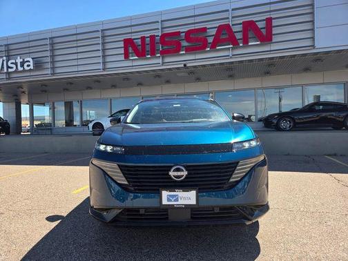 Aurora Blue Pearl Metallic 2025 Nissan Murano Platinum