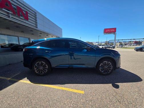 Aurora Blue Pearl Metallic 2025 Nissan Murano Platinum
