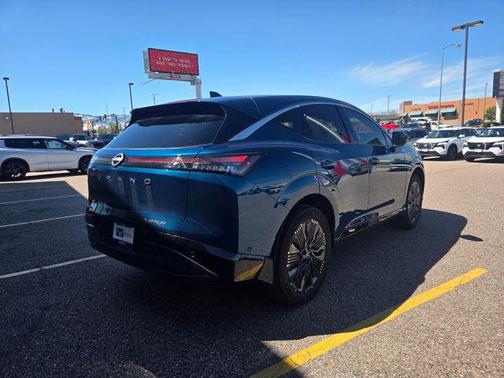 Aurora Blue Pearl Metallic 2025 Nissan Murano Platinum