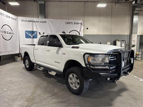 Bright White Clearcoat 2021 RAM 2500 Big Horn Crew Cab 4x4 6'4' Box