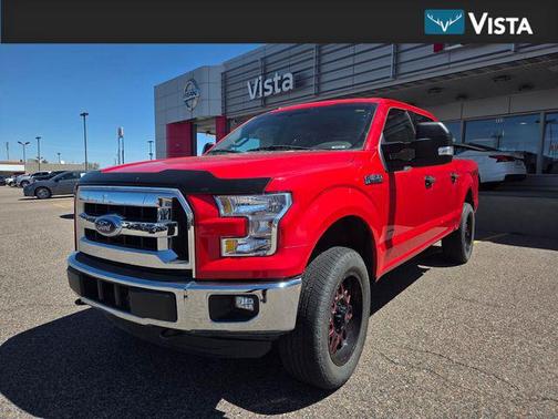 Red 2016 Ford F-150 XLT