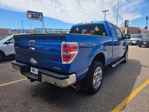 Blue 2014 Ford F-150 XLT