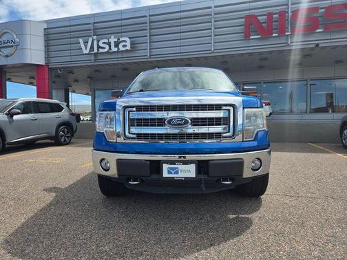 Blue 2014 Ford F-150 XLT