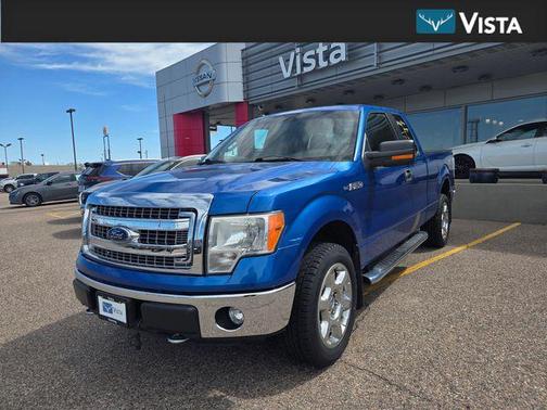 Blue 2014 Ford F-150 XLT