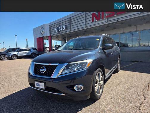 Arctic Blue Metallic 2016 Nissan Pathfinder Platinum
