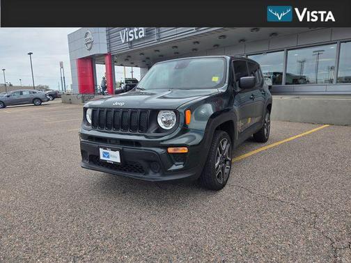 Technogreen Metallic Clearcoat 2021 Jeep Renegade Sport