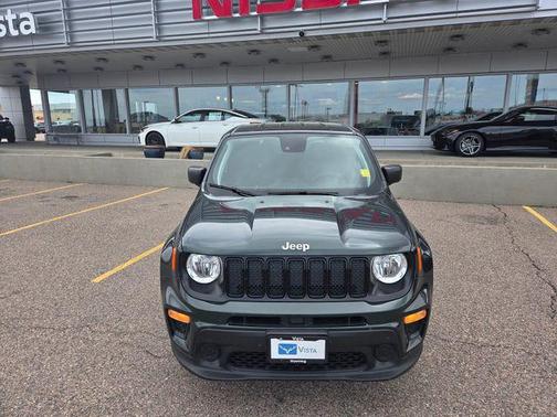 Technogreen Metallic Clearcoat 2021 Jeep Renegade Sport