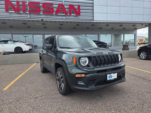 Technogreen Metallic Clearcoat 2021 Jeep Renegade Sport