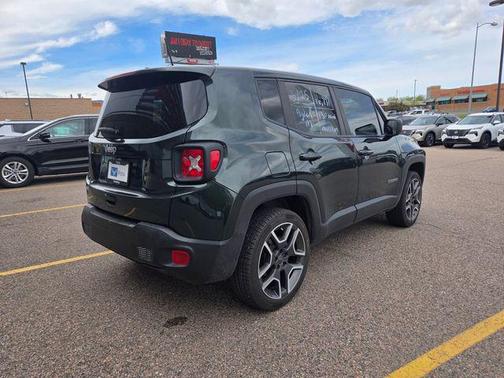 Technogreen Metallic Clearcoat 2021 Jeep Renegade Sport