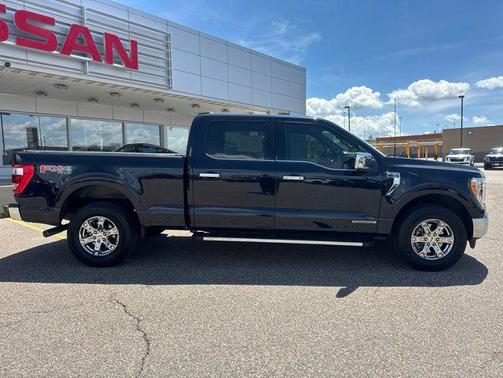 Antimatter Blue Metallic 2021 Ford F-150 Lariat