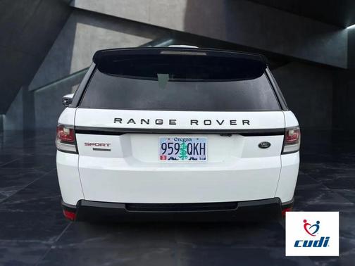 White 2017 Land Rover Range Rover Sport Supercharged