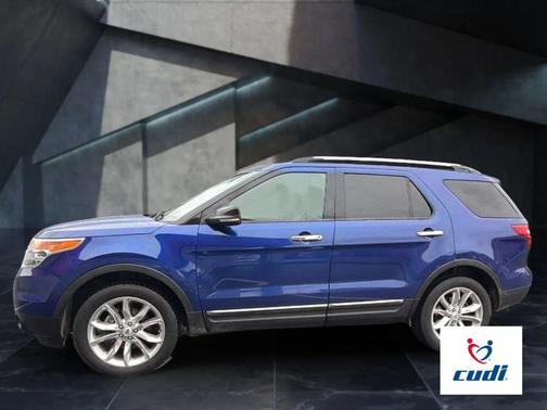 Deep Impact Blue Metallic 2013 Ford Explorer XLT