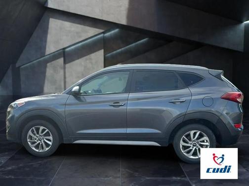Coliseum Gray 2018 Hyundai TUCSON SEL