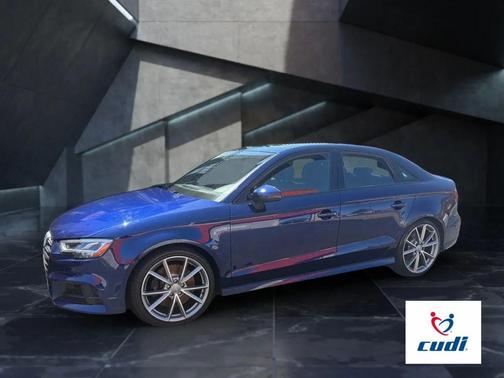Blue 2017 Audi S3 2.0T Premium Plus