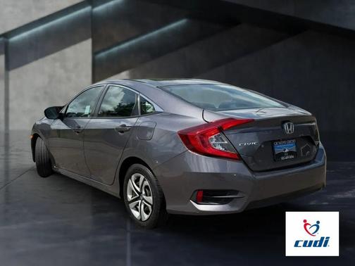 Gray 2017 Honda Civic LX