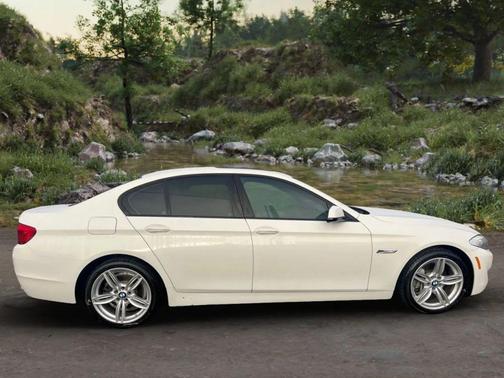 Alpine White 2012 BMW 535 535i Sedan 4D