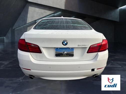 Alpine White 2012 BMW 535 535i Sedan 4D