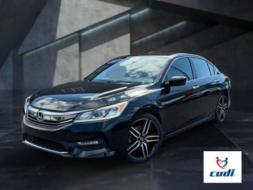 Crystal Black Pearl 2017 Honda Accord Sport SE