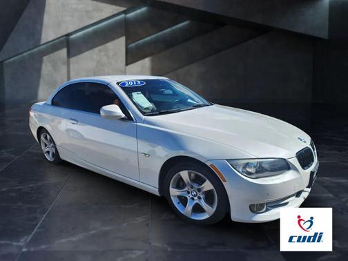 White 2013 BMW 335 335i Convertible 2D