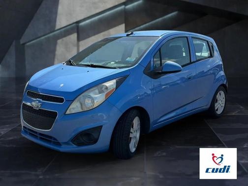 Denim Metallic 2014 Chevrolet Spark 1LT