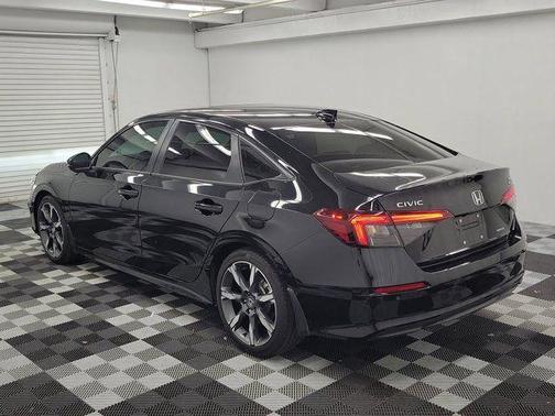 Black 2025 Honda Civic Hybrid