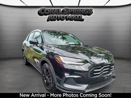 Black 2024 Honda HR-V Sport