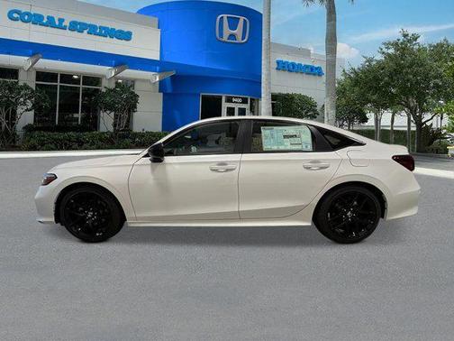 Platinum White Pearl 2026 Honda Civic Sport