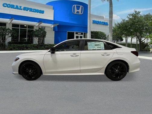 Platinum White Pearl 2026 Honda Civic Sport