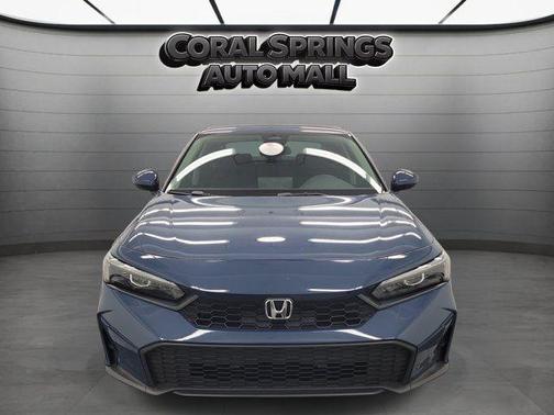 Gray 2025 Honda Civic LX