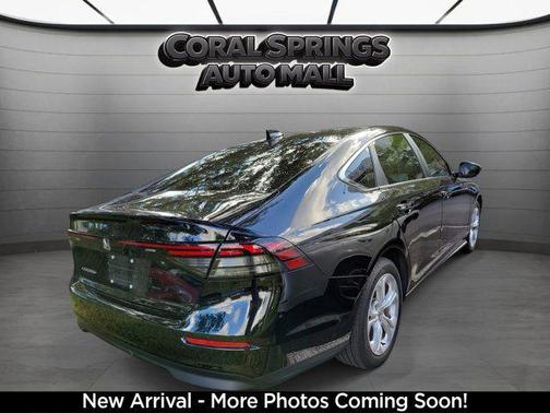 Black 2025 Honda Accord LX