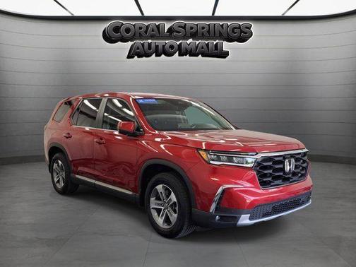 Red 2025 Honda Pilot EX-L