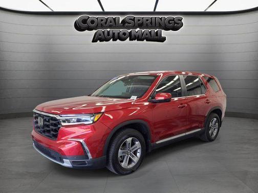 Red 2025 Honda Pilot EX-L