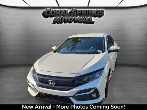 White 2021 Honda Civic Sport