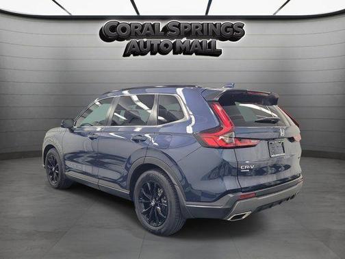 Gray 2024 Honda CR-V Hybrid Sport