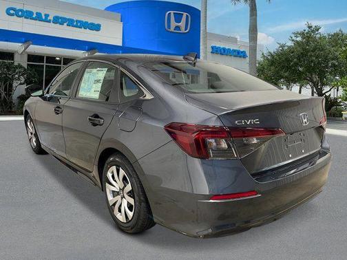 Meteorite Gray Metallic 2026 Honda Civic LX