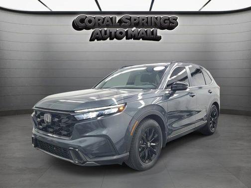 Urban Gray Pearl 2024 Honda CR-V Hybrid Sport