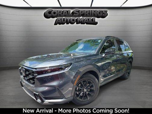 Urban Gray Pearl 2024 Honda CR-V Hybrid Sport