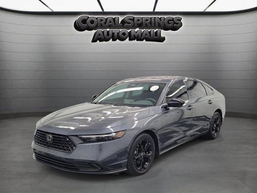 Gray 2025 Honda Accord SE