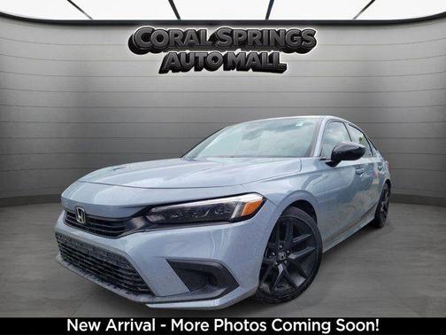 Gray 2024 Honda Civic Sport