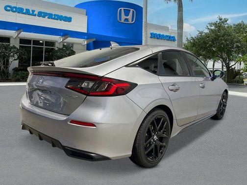 Solar Silver Metallic 2026 Honda Civic Sport