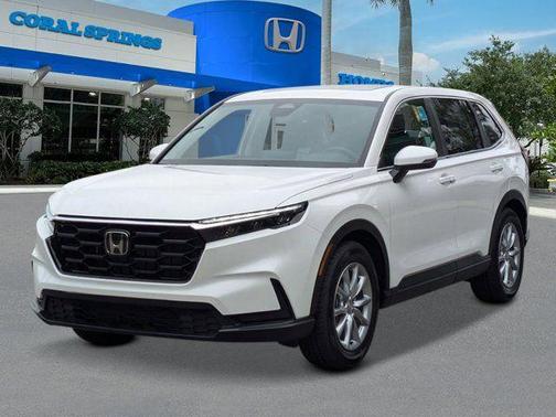 Platinum White Pearl 2026 Honda CR-V EX