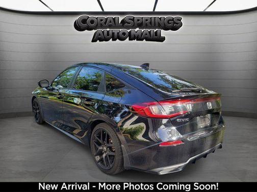 Black 2025 Honda Civic Sport
