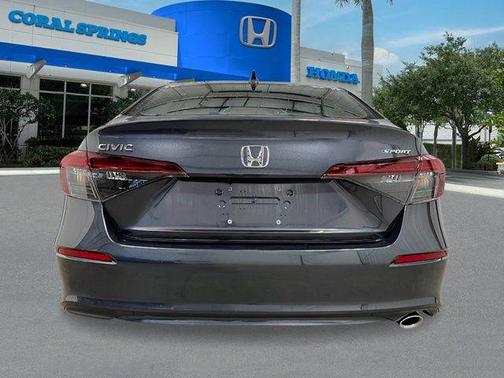 Meteorite Gray Metallic 2026 Honda Civic Sport